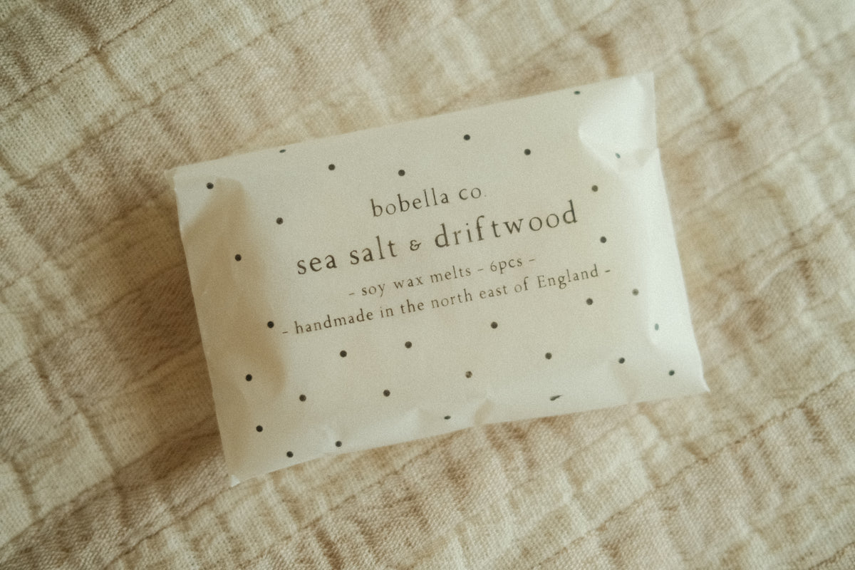 Bobella Co. Sea Salt & Driftwood Soy Wax Melts