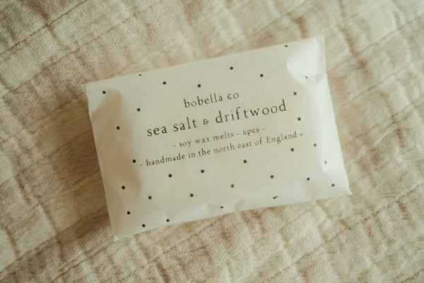 Bobella Co. Sea Salt & Driftwood Soy Wax Melts