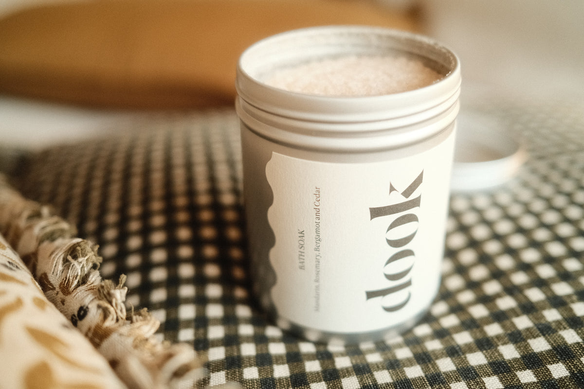 Dook Mandarin, Rosemary, Bergamot and Cedar Bath Salts