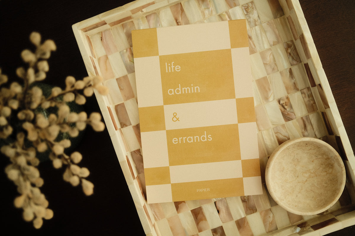 Papier Life Admin and Errands To-Do List