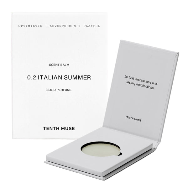 TENTH MUSE Italian Summer Solid Perfume Balm